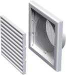 Vents MV 100Vs Műanyag Szellőzőrács Csőcsatlakozóval (MV-100VS) - brs
