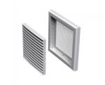 Vents MV 101s Műanyag Szellőzőrács Vízszintes Rácsozással (MV-101S) - brs