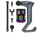 Platinet PMAS10PRO Akkus Masszázspisztoly - Ezüst (PMAS10PRO) (PMAS10PRO)