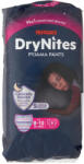 Huggies Drynites éjszakai pelenka, 8-13 éves korú lánynak, 30-48 kg, 9 db