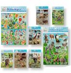  Dínó mintás Matrica szett - Többféle (EAA1022) (EAA1022)