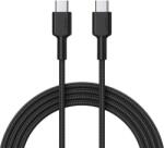 AUKEY CB-CD45 USB Type-C apa - USB Type-C apa Töltőkábel - Fekete (0.9m) (CB-CD45) (CB-CD45)