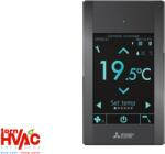 Mitsubishi Telecomanda premium cu touchscreen si bluetooth Mitsubishi Electric Prisma PAR-CT01MAA-PB Pearl Black