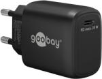 Goobay 65367 USB-C Hálózati töltő - Fekete (25W) (65367) (65367)