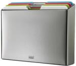 Joseph Joseph Joseph Joseph FOLIO 60213 vágódeszka, 34 x 24 cm, 4 db-os szett, műanyag/rozsdamentes acél (JS60213)