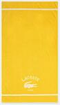 Lacoste prosop de plajă din bumbac LORIGINE Jaune 90 x 160 cm 99KK-RCU01E_11X (1047044) Prosop