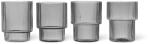 Ferm Living un set de ochelari Ripple 200 ml 4-pack 99KK-SLU048_90X (100127112) Pahar