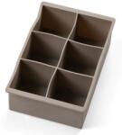 Bitz Jégkocka forma, 6 extra nagy jégkockához, szilikon, Bitz (BITZ225292)