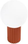 Sollux SL. 1731 - Asztali lámpa HALO 1xG9/8W/230V átm. 12 cm narancs SL. 1731 (SLX1444)
