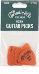 Martin and Co Delrin Picks 60mm Orange