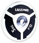 LIVEPRO - Urethane Double Colored Elite Bumper Plate - Súlytárcsa - 5 Kg Súlytárcsa