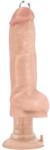 Blush Novelties Bad Boy - piercinges vibrátor - 33 cm (natúr) - vagyaim