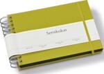 Semikolon Uni Mini Mucho албум за снимки, матча зелен, черни страници (369979)