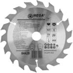 MEGA Edzett Fogú Körfűrészlap Fához - 160mm / 30d (84422)