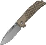 MKM MAXIMO Cadru din titan și mâner din Micarta verde pânză BÖHLER M390 MK MM-GCT
