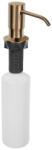 SAPHO Beépíthető szappanadagoló, 350ml, matt réz (SP023PG) (SP023PG)