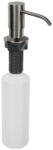 SAPHO Beépíthető szappanadagoló, 350ml, gun metal (SP023GM) (SP023GM)