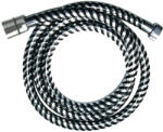 Invena Zuhanycső, 150 cm, PVC/króm-fekete, waterplating bevonat (AW-30-J04-J)