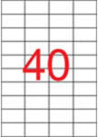 APLI Etikett, univerzális, 52, 5x29, 7 mm, APLI, 20000 etikett/csomag 500 lap (LCA1778)