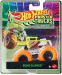 Mattel Masina Hot Wheels, Monster Truck, Glow In The Dark, Bone Shaker, 1: 64, JFX11