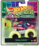 Mattel Masina Hot Wheels, Monster Truck, Glow In The Dark, Piran-Ahhhh, 1: 64, JFX13