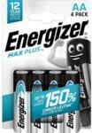 Energizer Elem, AA ceruza, 4 db, ENERGIZER "Max Plus (NZAXP6A1) - mystock