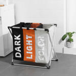 mh protect Háromszoros szennyes / ágynemű kosár - háromszínű