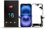 JH iPhone 16 (6.1) fekete LCD kijelző érintővel (FHD, removable IC)