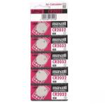 Maxell Elem CR2032 lithium 5 db/csomag, téphető bliszterben Maxell (18586300) - mystock