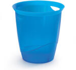  Durable Papírkosár 16l, Durable Trend, áttetsző kék