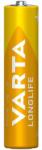 VARTA 4103101416 Longlife AAA (LR03) alkáli mikro ceruza elem 6db/bliszter (4103101416) - tonerpiac