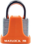 Matlock - 40MM MASSZÍV LAKAT 4-TŰS ZÁRTESTTEL NARANCS (MTL9507175K)