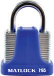 Matlock - 40MM MASSZÍV LAKAT 4-TŰS ZÁRTESTTEL KÉK (MTL9507165K)