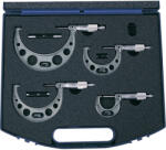 OXFORD - 0-4" 4 DB-OS KÜLSŐ MIKROMÉTER KÉSZLET (OXD3356600K)