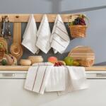  Set 6 prosoape maini 30x50cm bumbac 100%, Sofya Crem Prosop