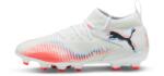 PUMA Future 8 Match FG stoplis focicipő, gyerekméret, fehér - piros (108614-01)
