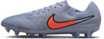 Nike Tiempo Legend 10 Pro FG stoplis focicipő, szürke - karmazsin (DV4333-402)