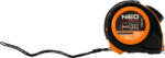 NEO TOOLS Mérőszalag 5 m/25 mm, acél, autostop + rögzítő (67-223)