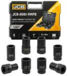 JCB JCB 8081-9MPB ütvecsavarozó dugókulcs 1" 8 részes 22-41mm (JCB-8081-9MPB)