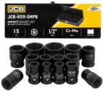 JCB JCB 4159-5MPB ütvecsavarozó dugókulcs 1/2" 15 részes 10-32mm (JCB-4159-5MPB)