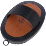 KERBL Covalliero Deluxe kétrészes gumi vakaró, kis foggal (KR3230289)