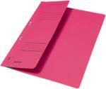 Leitz Dosar cu sina Leitz 1/2, carton, A4, cu capse, 170 coli, rosu (SL374025)