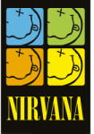 NNM Poster NIRVANA - Happy Face SQUARES - PP35032