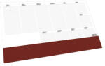 TOPTIMER Íróalj TOPTIMER T110 576x407mm bordó 2027 (T110T-002) - papir-bolt