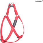 amiplay AP Reflective Y hám M 30-55*1, 5cm piros (110862)