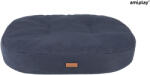 amiplay AP Montana Oval párna L 78x65cm fekete (110525)