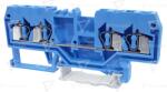 TRACON Clemă şir industrială de nul, cu arc, pe şină, albastru 800V 20A 0.08-2.5 mm2 4P (TSKC2,5/4-K)