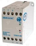 TRACON Releu supraveghere tensiune în reţele trifazate fără nul 3×400V AC ( 0, 7-1, 2)xUn fix, 5A/250V AC (TFKV-02)