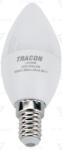 TRACON Sursă de lumină LED, lumânare, cu LED SAMSUNG 230V, 50Hz, 5W, 4000K, E14, 450lm, 180°, C37, SAMSUNG chip, EEI=F (LGYS5NW)