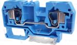 TRACON Clemă şir industrială de nul, cu arc, pe şină, albastru 800V 57A 0.2-10 mm2 2P (TSKC10-K)